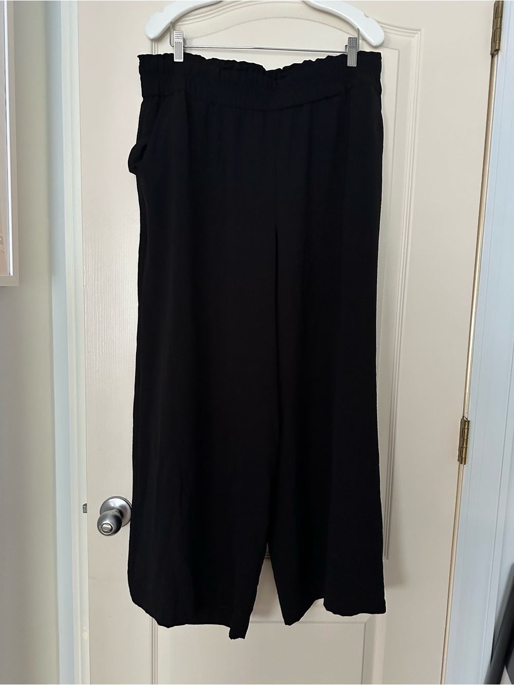 Nine West Black Wide Leg Pants Size XL